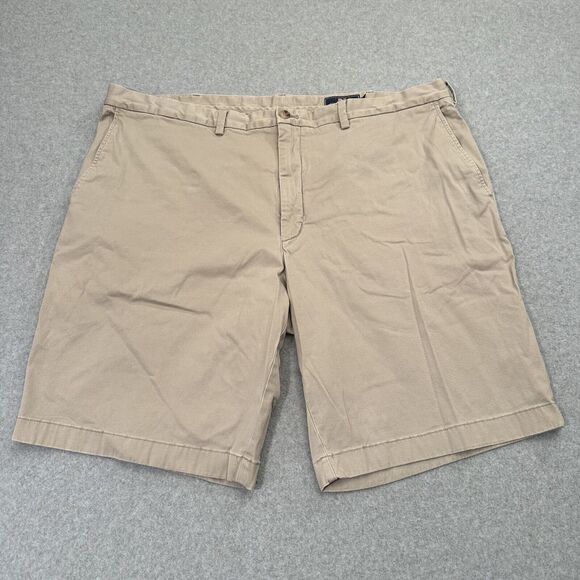 Vineyard Vines Mens Breaker Short Size 46B Khakis Flat Front Brown Casual - Picture 1 of 11